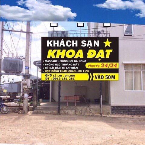 Khoa Dat Hotel Di Linh Экстерьер фото